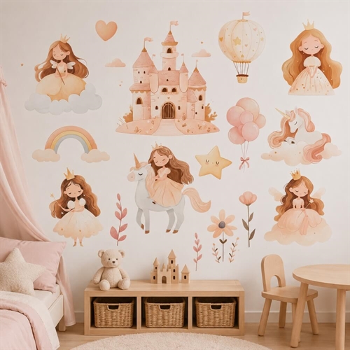 Den Magiska Prinsessan Wallstickers